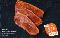 tegut Duroc holzfällersteak Angebot