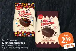 tegut Mr. brownie kleine rührkuchen Angebot
