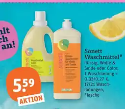 tegut Sonett waschmittel Angebot