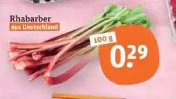 tegut Rhabarber Angebot