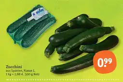 tegut Zucchini Angebot