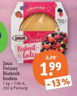 tegut Jaus feiner biskuitboden Angebot