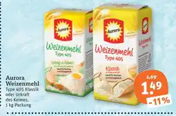 tegut Aurora weizenmehl type 405 klassik oder urkraft des keimes Angebot