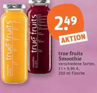 tegut True fruits smoothie Angebot