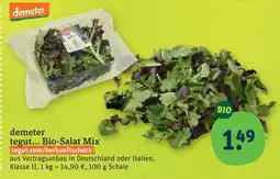 tegut Demeter tegut... bio-salat mix Angebot