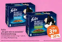 tegut Felix so gut wie es aussieht katzennahrung Angebot