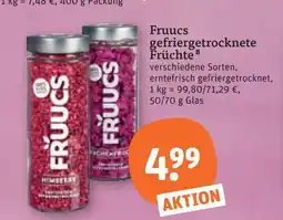 tegut Fruucs gefriergetrocknete früchte Angebot
