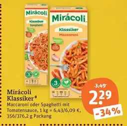tegut Mirácoli klassiker maccaroni Angebot