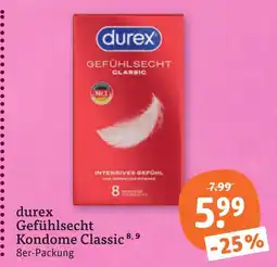 tegut Durex gefühlsecht kondome classic Angebot