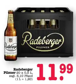 E-Center Radeberger pilsner Angebot