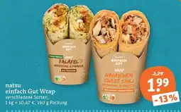 tegut Natsu einfach gut wrap Angebot