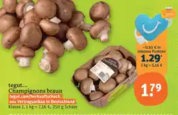tegut Tegut... champignons braun Angebot