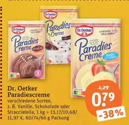 tegut Dr. oetker paradiescreme vanille Angebot