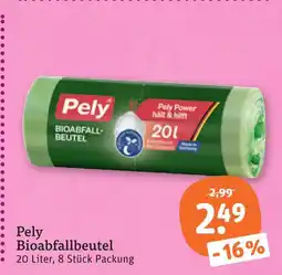 tegut Pely bioabfallbeutel Angebot