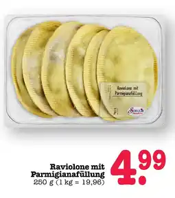 E-Center Check-in raviolone mit parmigianafüllung Angebot