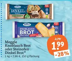 tegut Meggle knoblauch brot Angebot