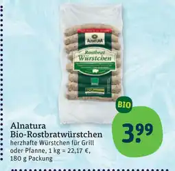 tegut Alnatura bio-rostbratwürstchen Angebot