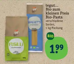 tegut Tegut... bio zum kleinen preis bio-pasta Angebot