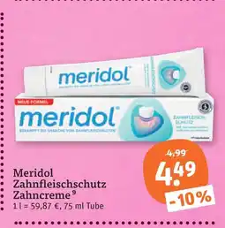 tegut Meridol zahnfleischschutz zahncreme Angebot