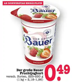E-Center Der große bauer fruchtjoghurt Angebot