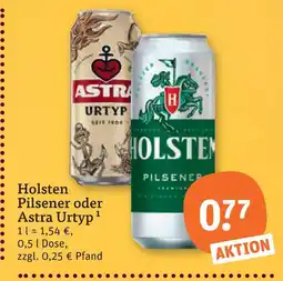 tegut Holsten pilsener oder astra urtyp Angebot