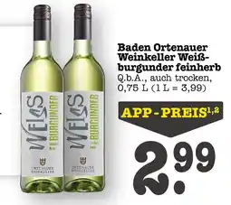 E-Center Ortenauer weinkeller weißburgunder feinherb Angebot