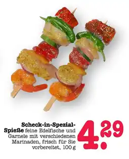 E-Center Scheck-in-spezial-spieße Angebot