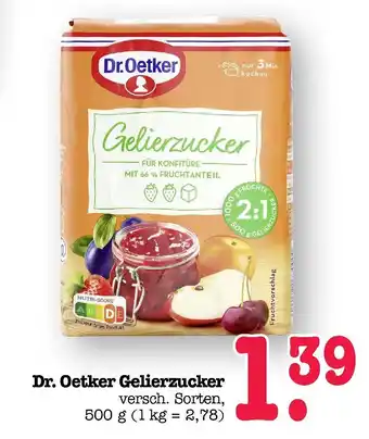 E-Center Dr. oetker gelierzucker Angebot