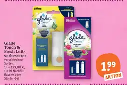 tegut Glade touch & fresh luftverbesserer Angebot