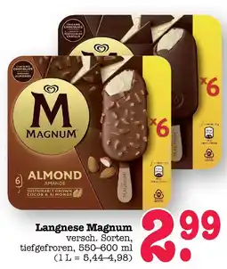E-Center Langnese magnum almond Angebot