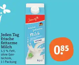 tegut Jeden tag frische fettarme milch Angebot