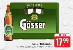 trinkgut Gösser naturradler Angebot