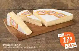 tegut Président brie Angebot