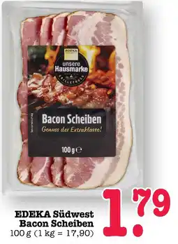 E-Center Edeka südwest bacon scheiben Angebot