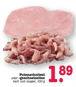 E-Center Putenschnitzel Angebot