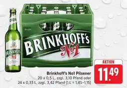 trinkgut Brinkhoff's no1 pilsener Angebot