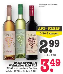 E-Center Baden ortenauer weinkeller echt süß rosé Angebot
