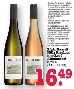 E-Center Hardt hills pfalz haardt hills riesling Angebot