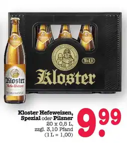 E-Center Kloster hefeweizen Angebot