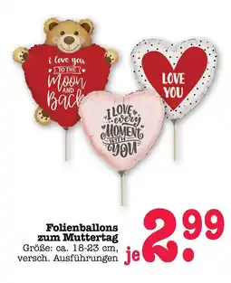 E-Center Folienballon 'i love you to the moon and back' Angebot