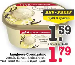 E-Center Langnese cremissimo bourbon vanille Angebot