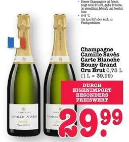 E-Center Camille savès carte blanche bouzy grand cru brut Angebot
