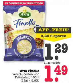 E-Center Arla finello gratinkäse Angebot