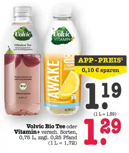 E-Center Volvic bio tee hibiskus tee Angebot