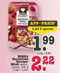 E-Center Edeka herzstücke knusper müsli multi-frucht Angebot