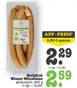 E-Center Hofglück wiener würstchen Angebot