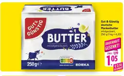 E-Center Gut & günstig deutsche markenbutter Angebot