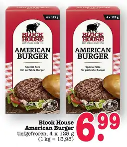 E-Center Block house american burger Angebot