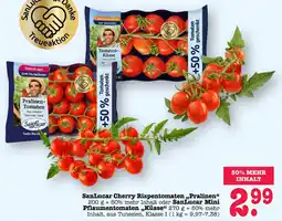 E-Center Sanlucar cherry rispentomaten pralinen Angebot