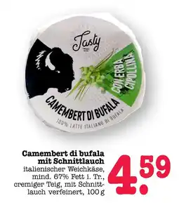 E-Center Tasty camembert di bufala mit schnittlauch Angebot